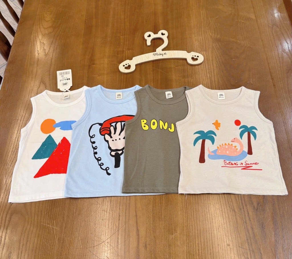 SET 4 SÁT NÁCH COTTON BÉ TRAI SẴN (SALE 79k)
