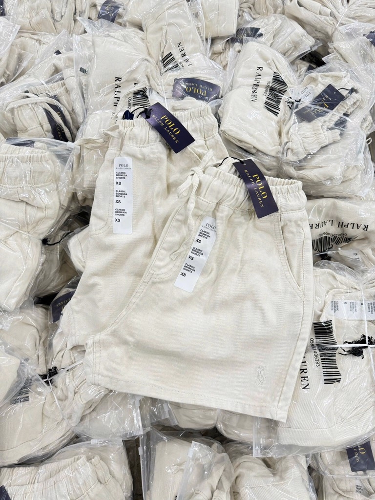 QUẦN SHORT BÒ NỮ CHUN THÊU NGỰA SẴN