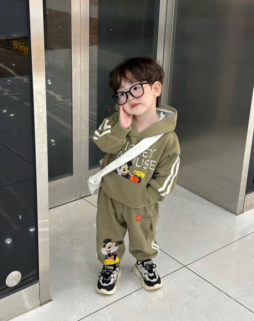SET DÀI NỈ HAI DA RÊU MICKY BÉ TRAI