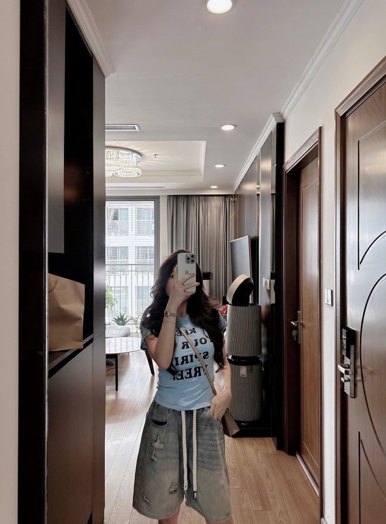 SET BỘ ÁO CHỮ KEEP XANH QUẦN BÒ NỮ SẴN