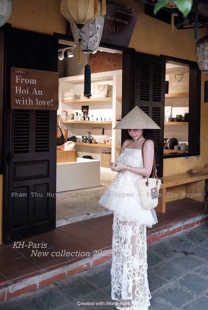 SET ÁO REN 2 DÂY CHÂN VÁY KÈM LÓT NỮ