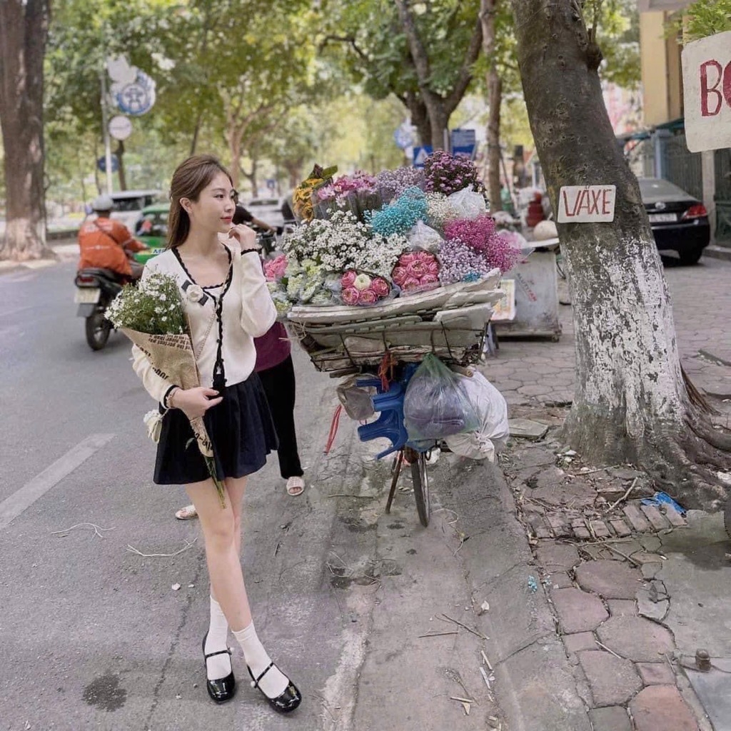 ĐỒ LÓT - SET 10 ĐÔI TẤT MIX ĐEN TRẮNG BE