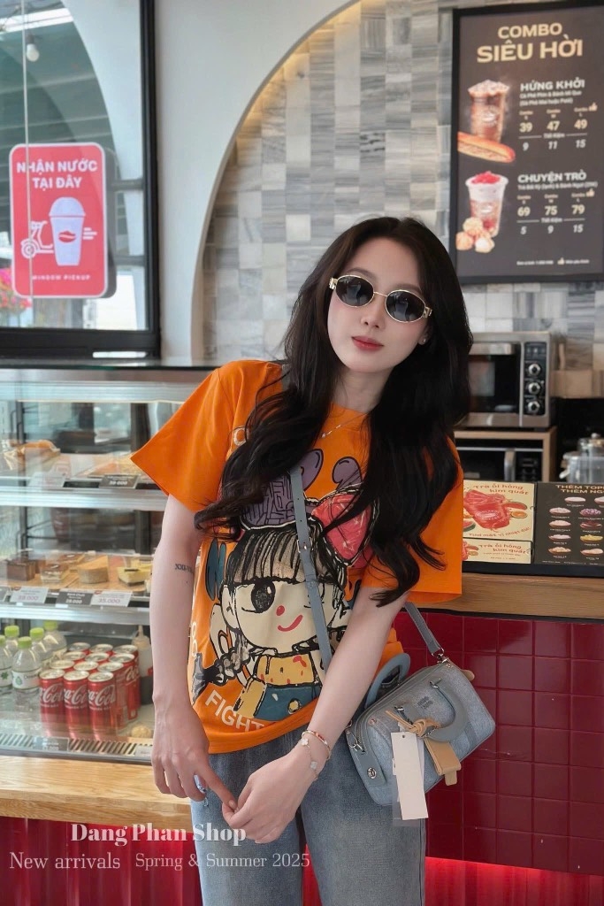 ÁO PHÔNG CÔ GÁI ĐEO NƠ NỮ SẴN