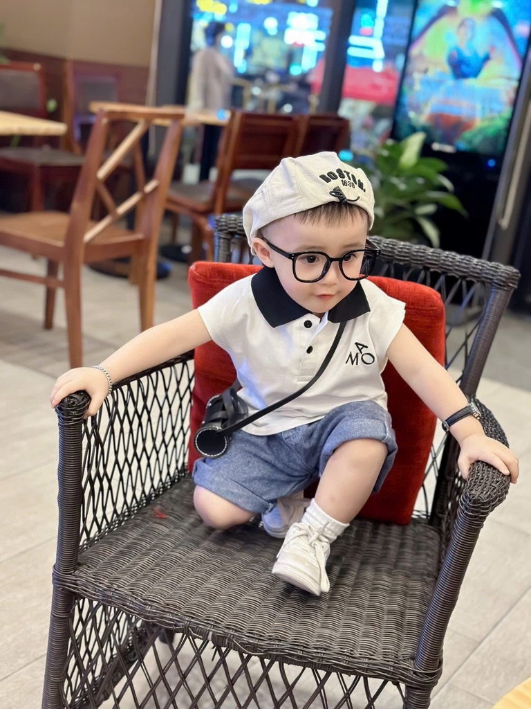 SET ÁO BA LỖ QUẦN BÒ BÉ TRAI ( xả 69k )