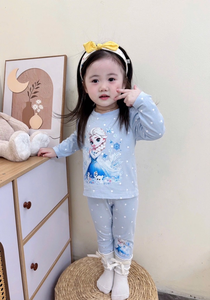 SET 2 BỘ DÀI EOSA TONE BE DƯƠNG BÉ GÁI