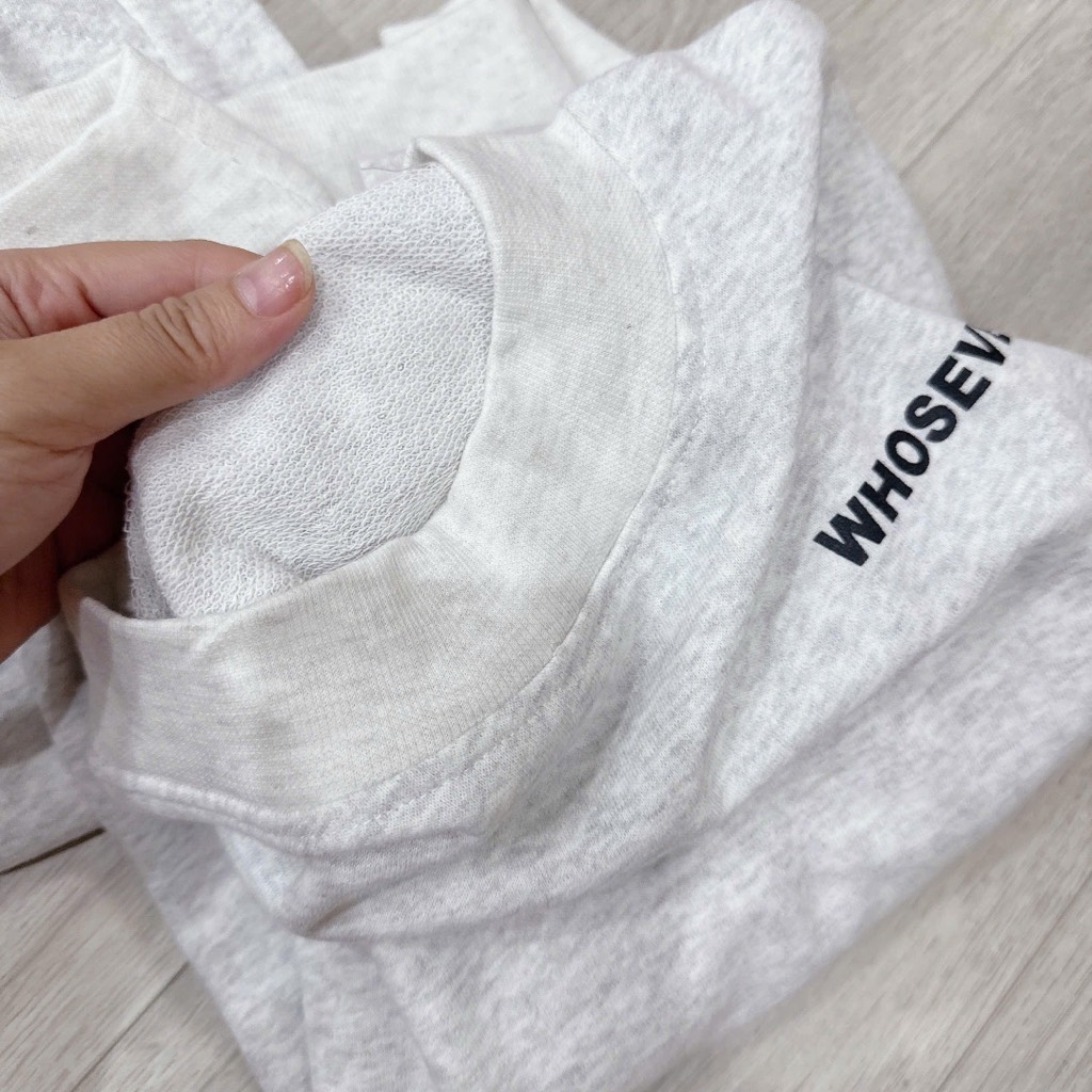 SET BỘ DÀI TÀN XÁM WHOSAVER NỮ THU ĐÔNG