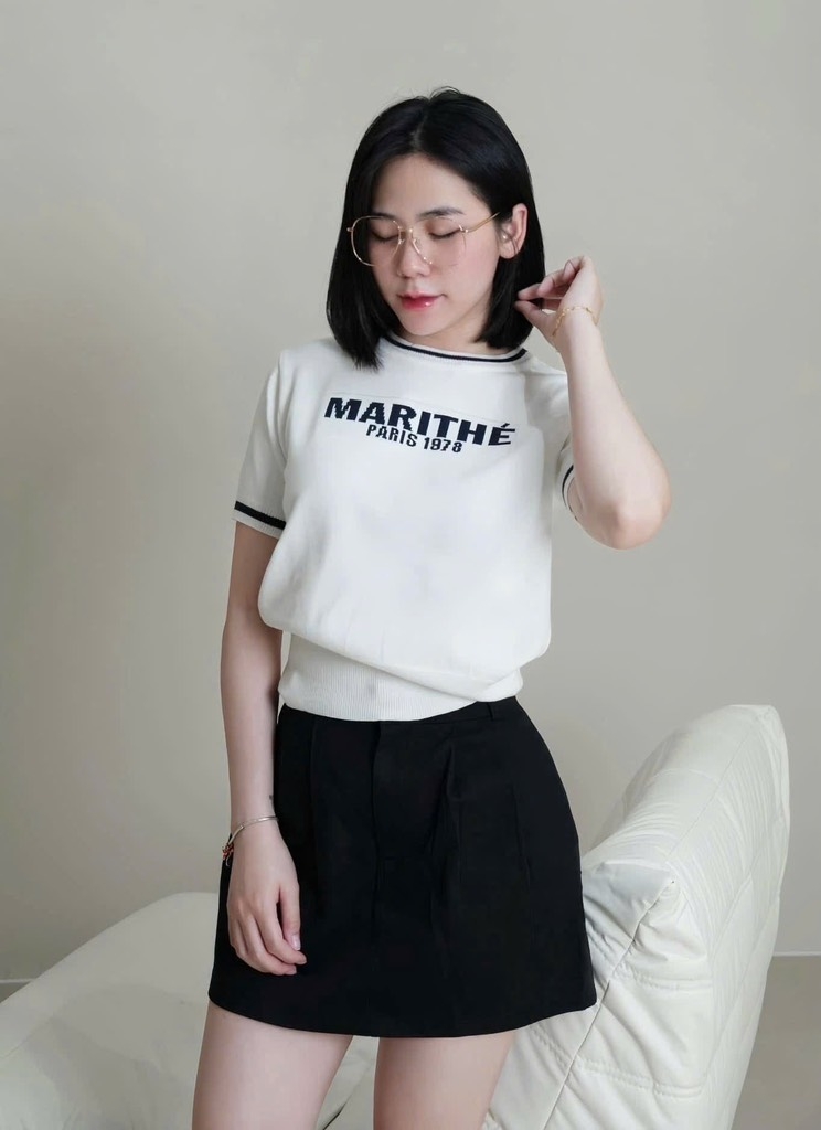 ÁO LEN BO CỔ MARI 2 MÀU NỮ SẴN(SALE 99k)