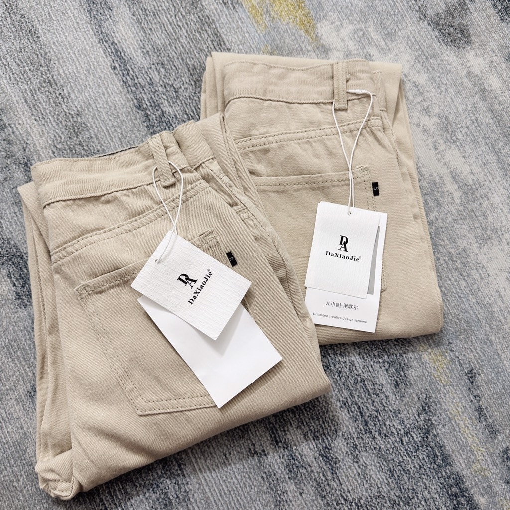 BAGGY JEAN BE KEM CẠP CAO (XẢ 75K)