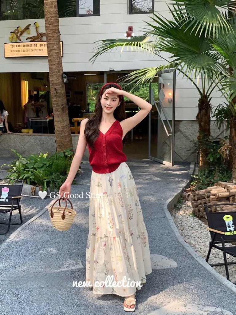 CHÂN VÁY HOA HÈ NỮ QC