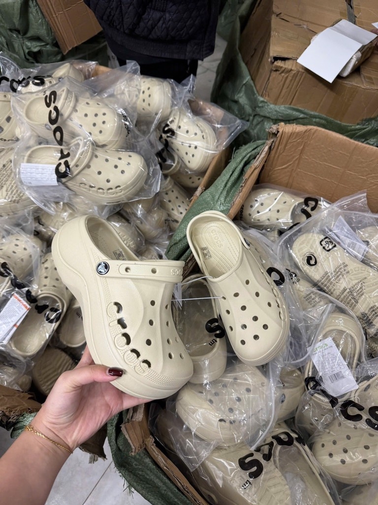 GIÀY DÉP - DÉP CROCS BAYA PLATFORM CLOG