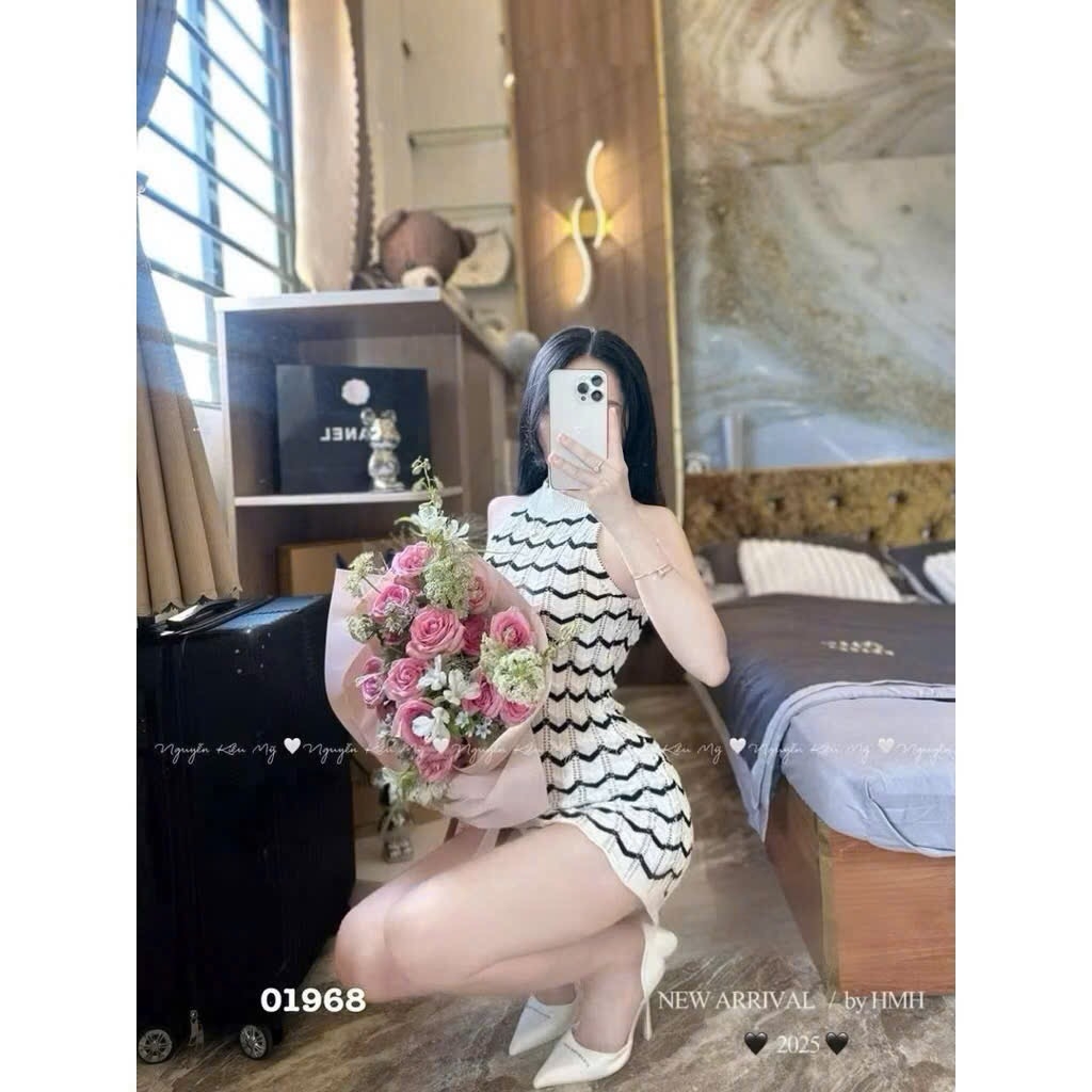 VÁY LEN YẾM TRẮNG KẺ NỮ