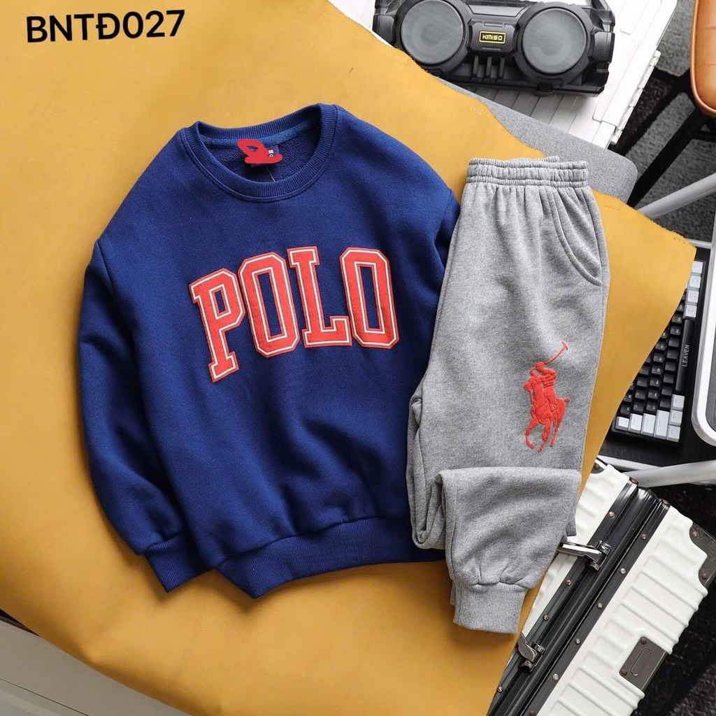 BỘ DÀI NỈ TOMY POLO SIZE ĐẠI BÉ TRAI
