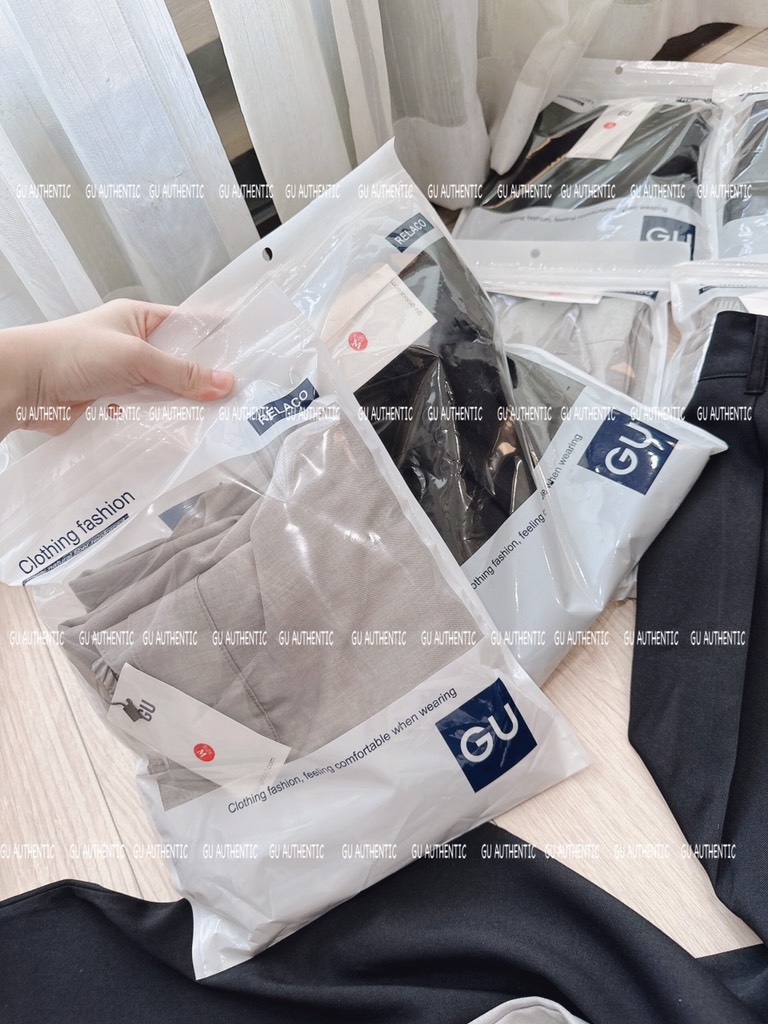 QUẦN BAGGY GU CHÉO CẠP ỐNG RỘNG(xả 85k)