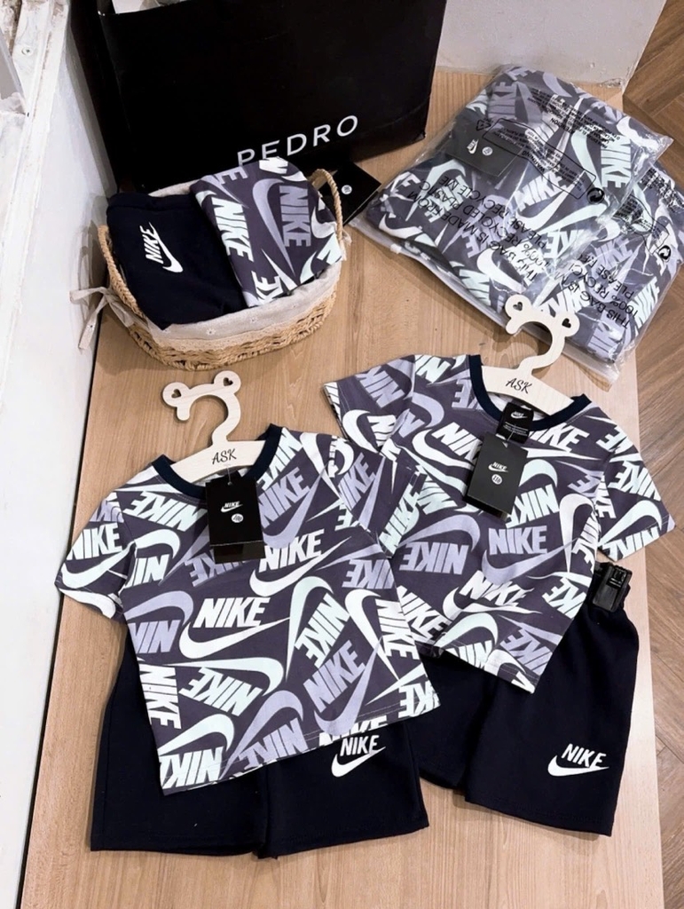 SET BỘ CỘC NIKE THAN BÉ TRAI SẴN( xả 55k)