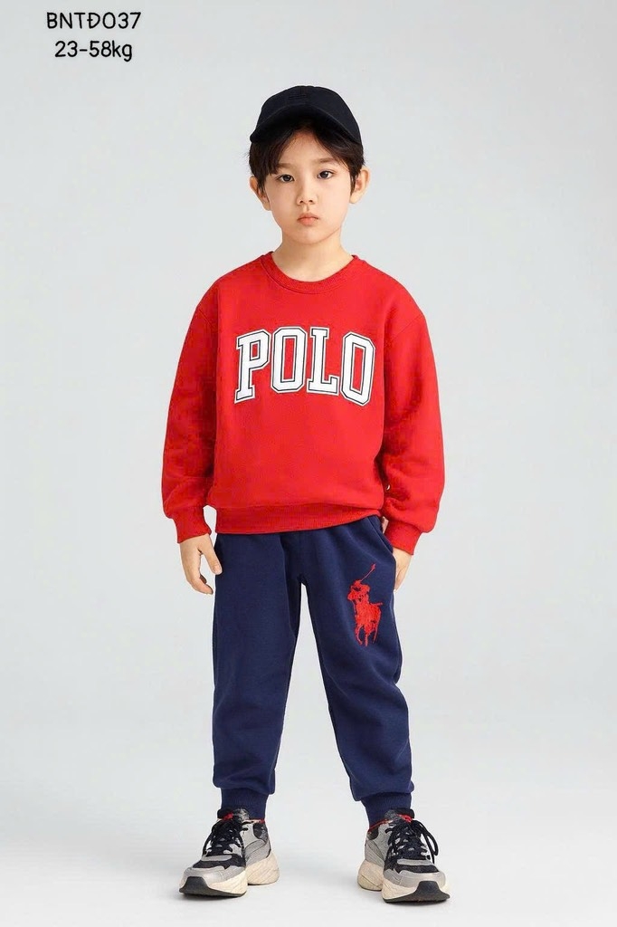 BỘ DÀI NỈ TOMY POLO SIZE ĐẠI BÉ TRAI
