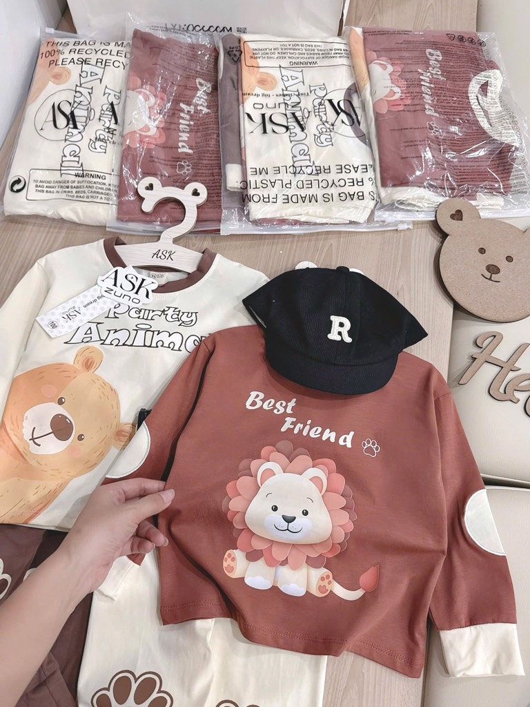 SET 2 BỘ ĐÁP TAY CHÂN ANIMALS