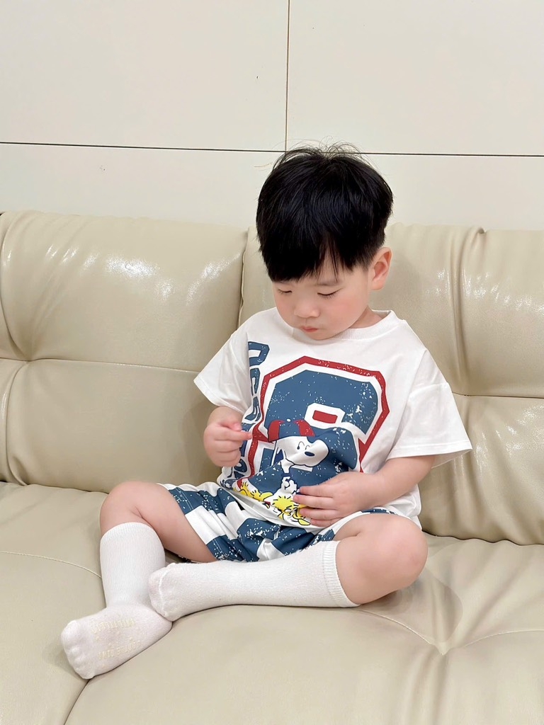 SET BỘ CHÚ CHÓ SNOOPY QUẦN ĐÙI KẺ BÉ TRAI