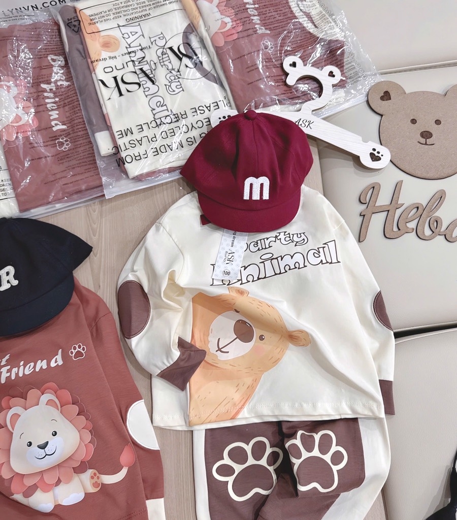 SET 2 BỘ ĐÁP TAY CHÂN ANIMALS