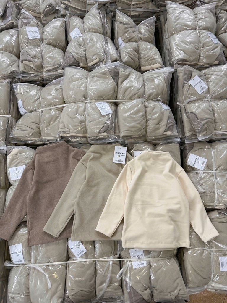 SET 2 ÁO GIỮ NHIỆT PEE DÀI TAY CHO BÉ TRAI BÉ GÁI