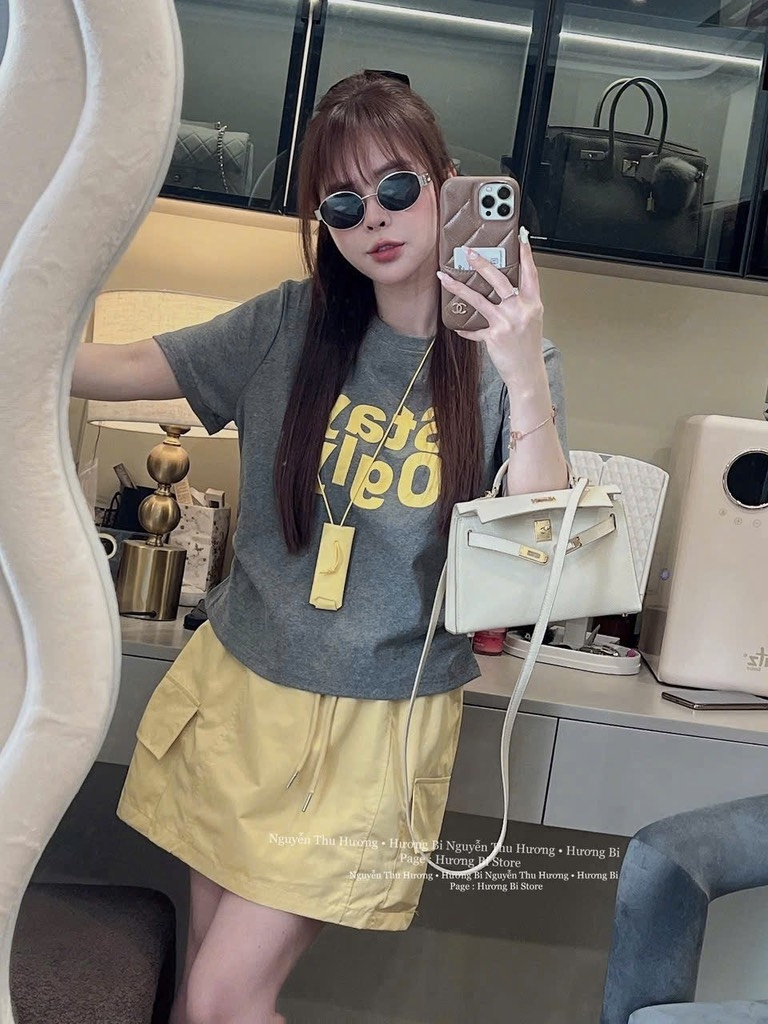 SET ÁO PHÔNG CV VÀNG NỮ