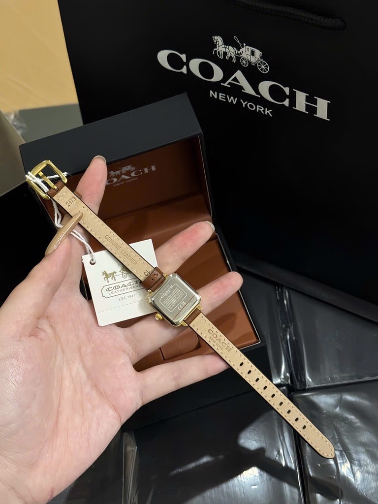 PHỤ KIỆN - ĐỒNG HỒ COACH TONE NÂU TÂY NỮ