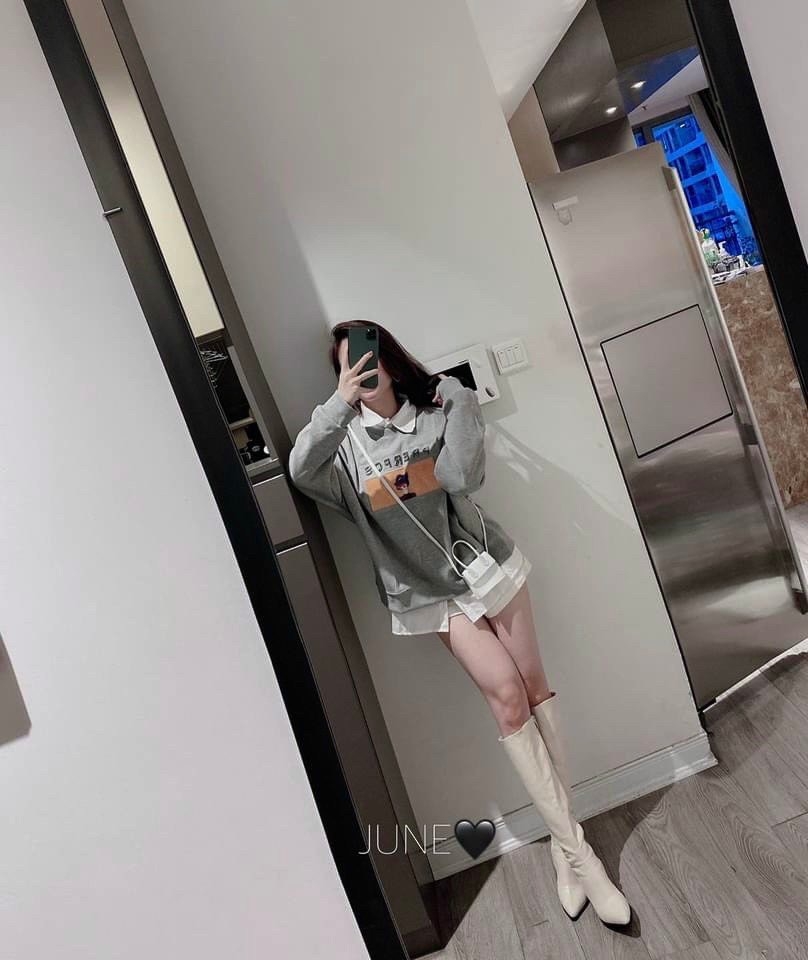 ÁO NỈ DA CÁ DÀI TAY CAO CẤP NỮ THU ĐÔNG