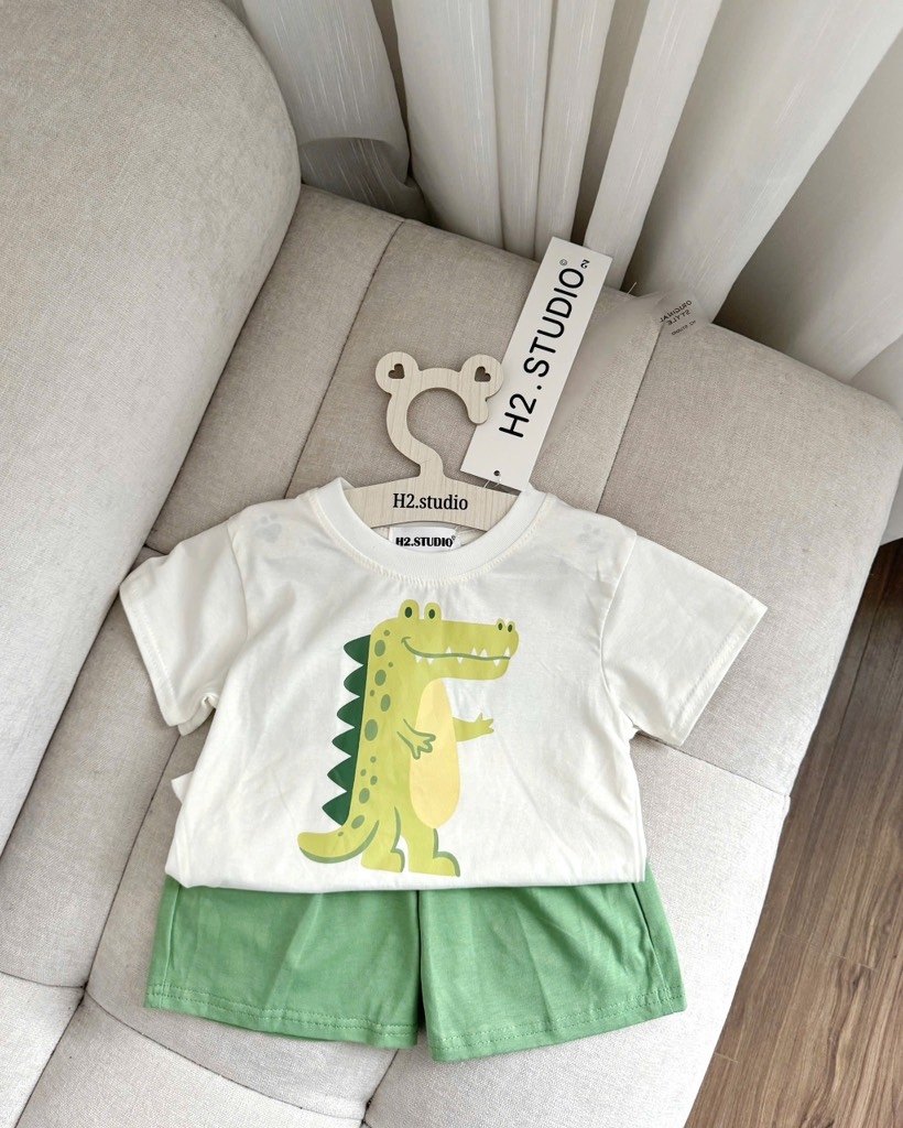SET BỘ KHỦNG LONG XANH BƠ BÉ TRAI SẴN