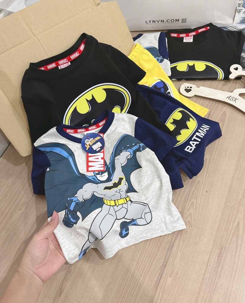 SET 2 BỘ BÉ TRAI BATMAN