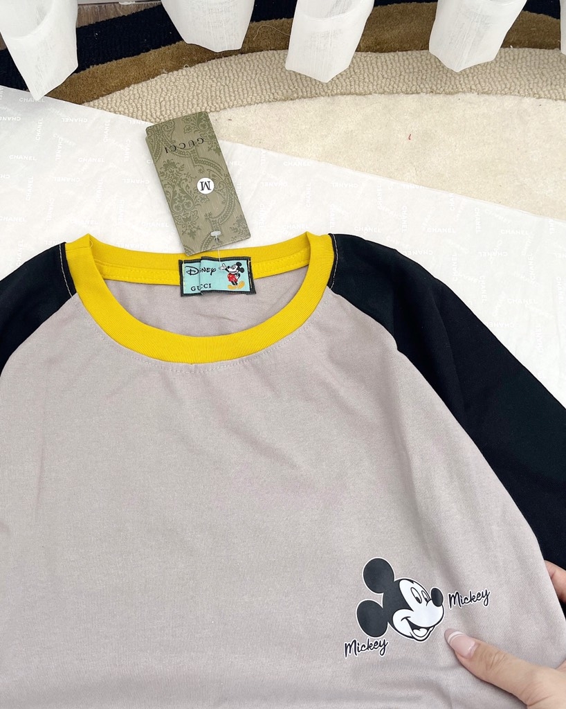 ÁO MICKEY PHỐI TAY(xả 59k)