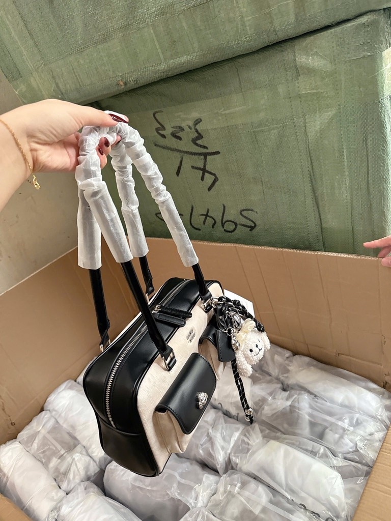 TÚI XÁCH - TÚI CHINO TONE ĐEN NỮ