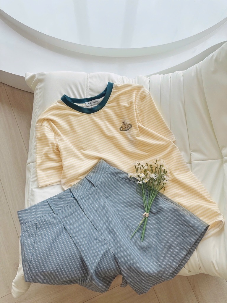 SET BỘ KẺ ÁO PHỐI THÊU NỮ SẴN
