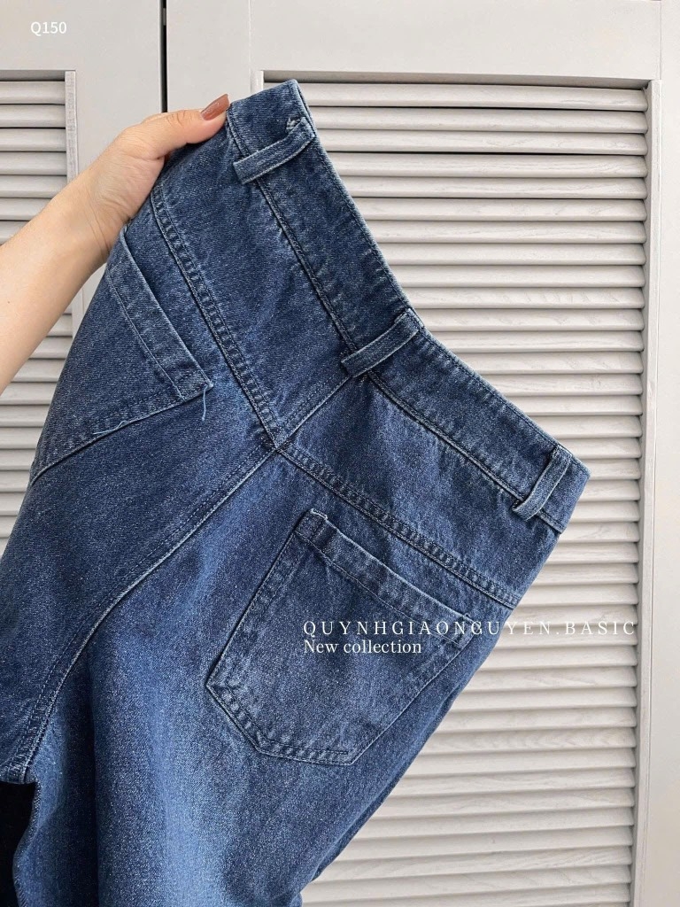 QUẦN BÒ SUÔNG XANH TÚI NẮP TRƯỚC NỮ