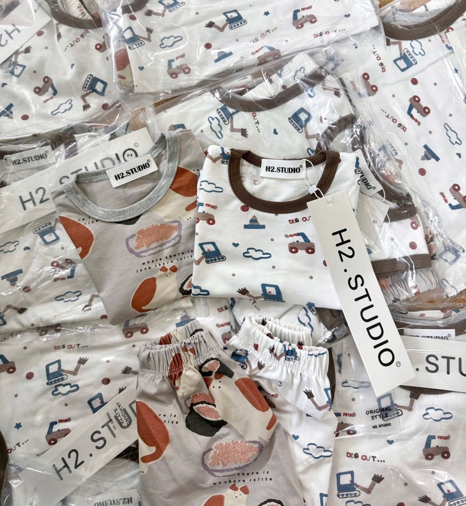 SET 2 BỘ 3 LỖ MÈO CẦN CẨU BÉ TRAI SẴN(SALE 95k)