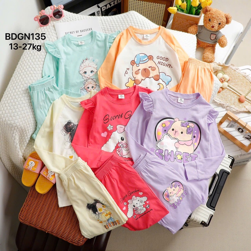 SET DÀI TAY NHIỀU MÀU BÉ GÁI