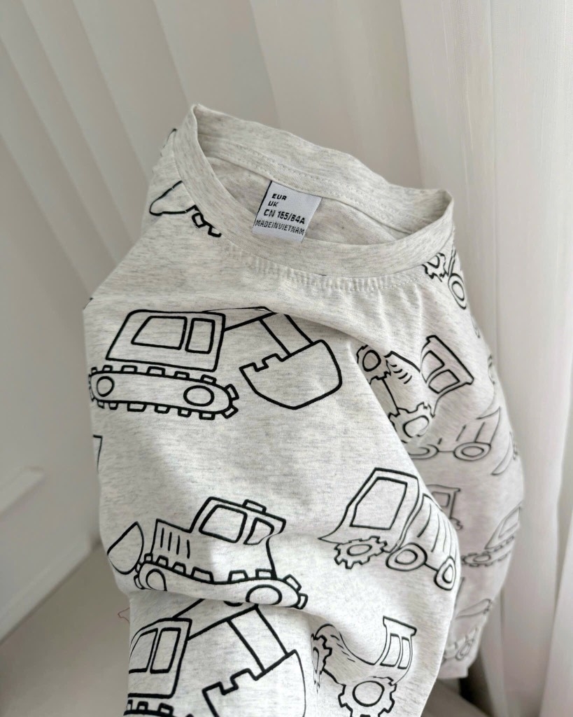 SET 3 BỘ OTO DÀI TAY BÉ TRAI