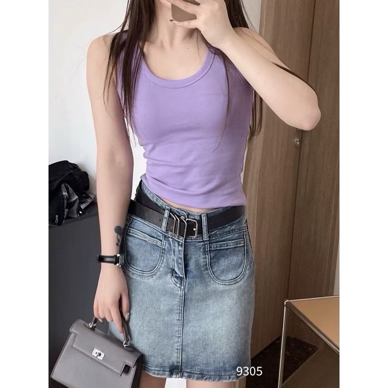 ÁO BA LỖ TĂM MỊN MÁT NỮ