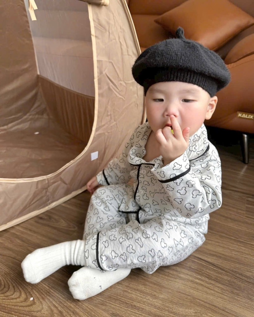 SET 2 BỘ PIZAMA BÉ TRAI DÀI TAY SẴN
