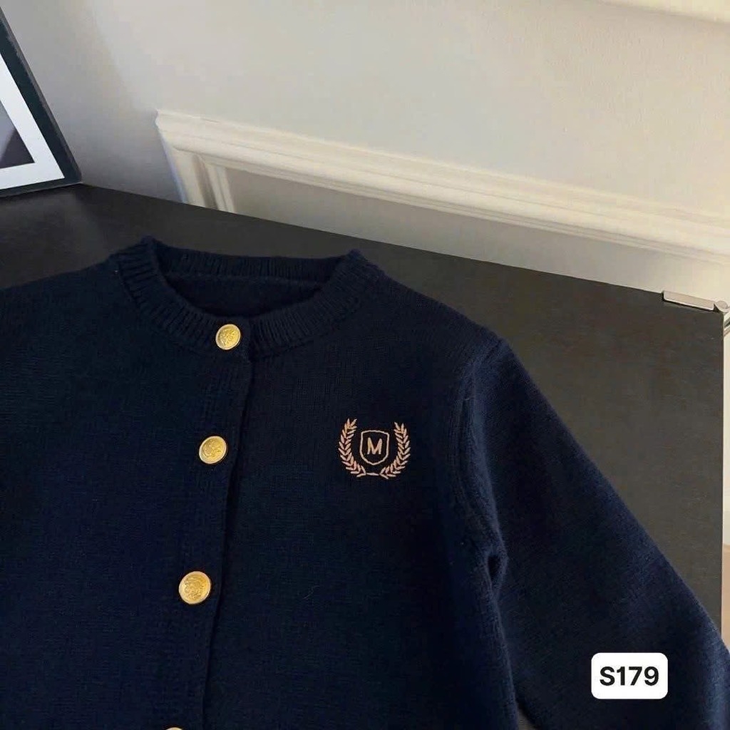 ÁO LEN THAN CÚC ĐỒNG DÀI TAY BÉ TRAI BÉ GÁI