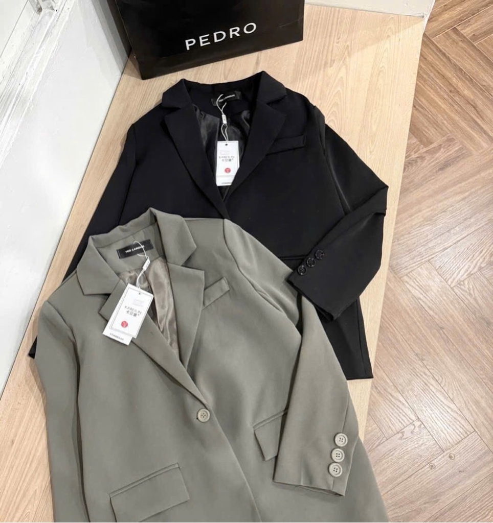 ÁO VEST CÚC LƯNG CỰC SANG NỮ THU ĐÔNG