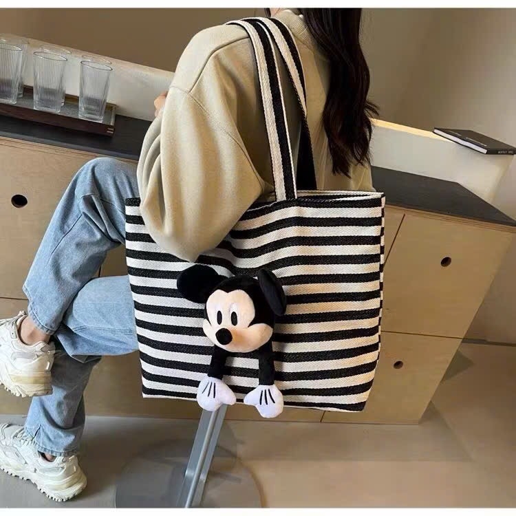 TÚI XÁCH - TÚI VẢI TOTE CHUỘT M.K NỮ