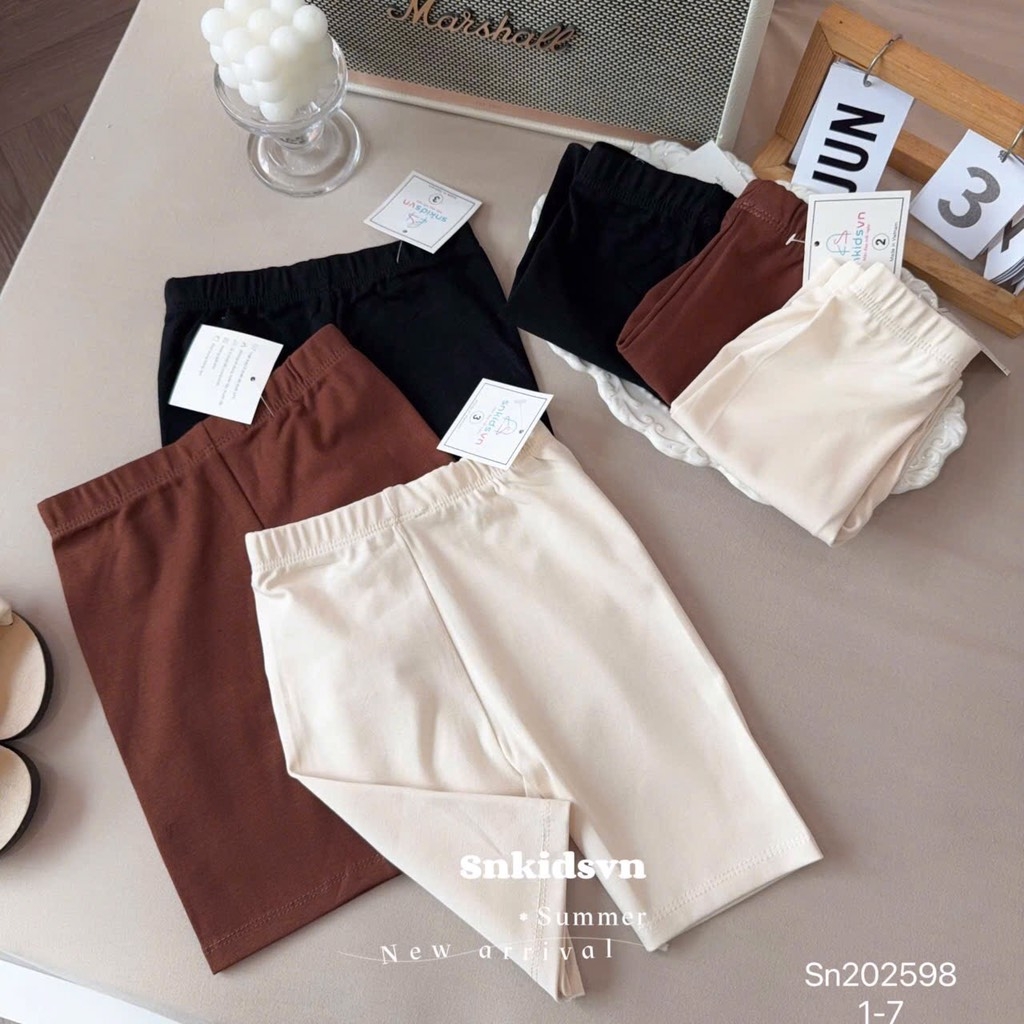 SET 3 QUẦN NGỐ TONE ĐEN NÂU KEM BÉ TRAI SẴN (SALE 65k)