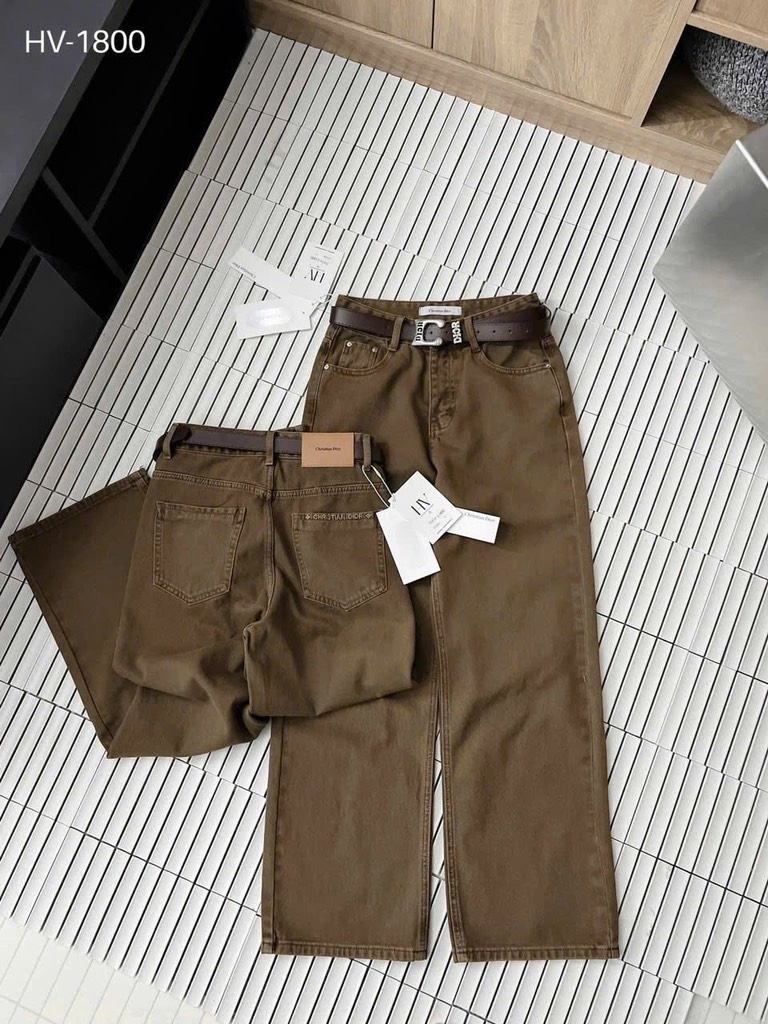 QUẦN JEANS NỮ NÂU XUÔNG NEW HÀNG ĐẸP SẴN (SALE 120k)