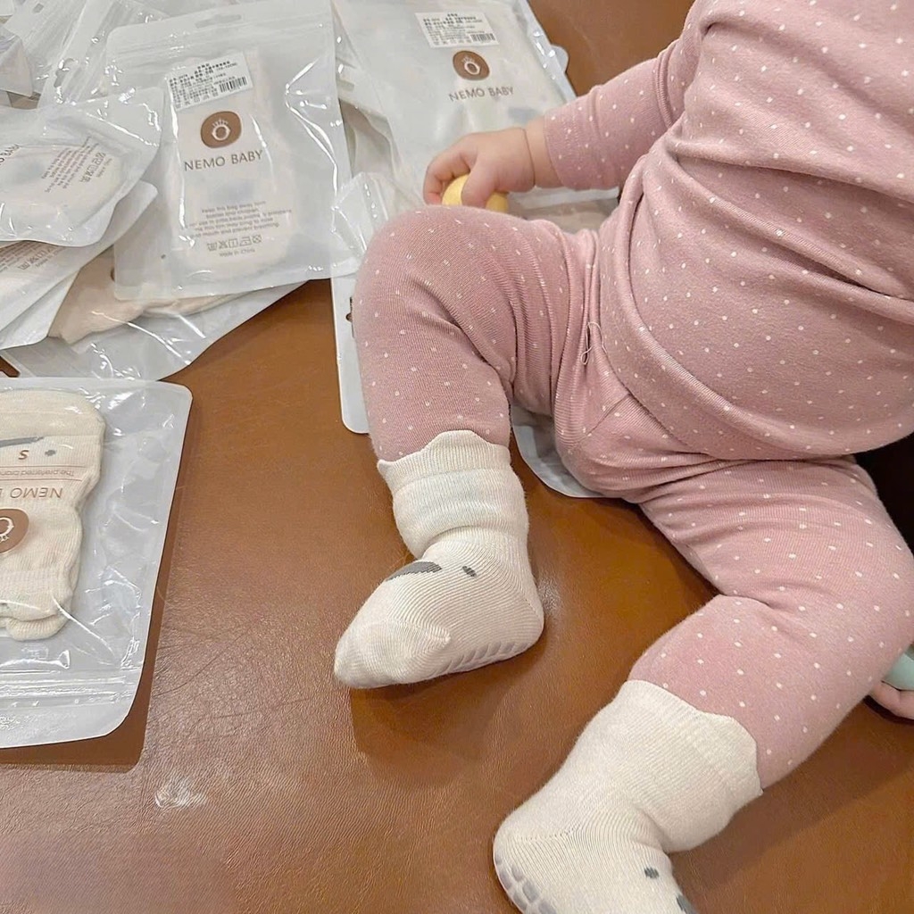 ĐỒ LÓT - SET 10 ĐÔI TẤT CHỐNG TRƠN DỄ THƯƠNG BÉ TRAI BÉ GÁI