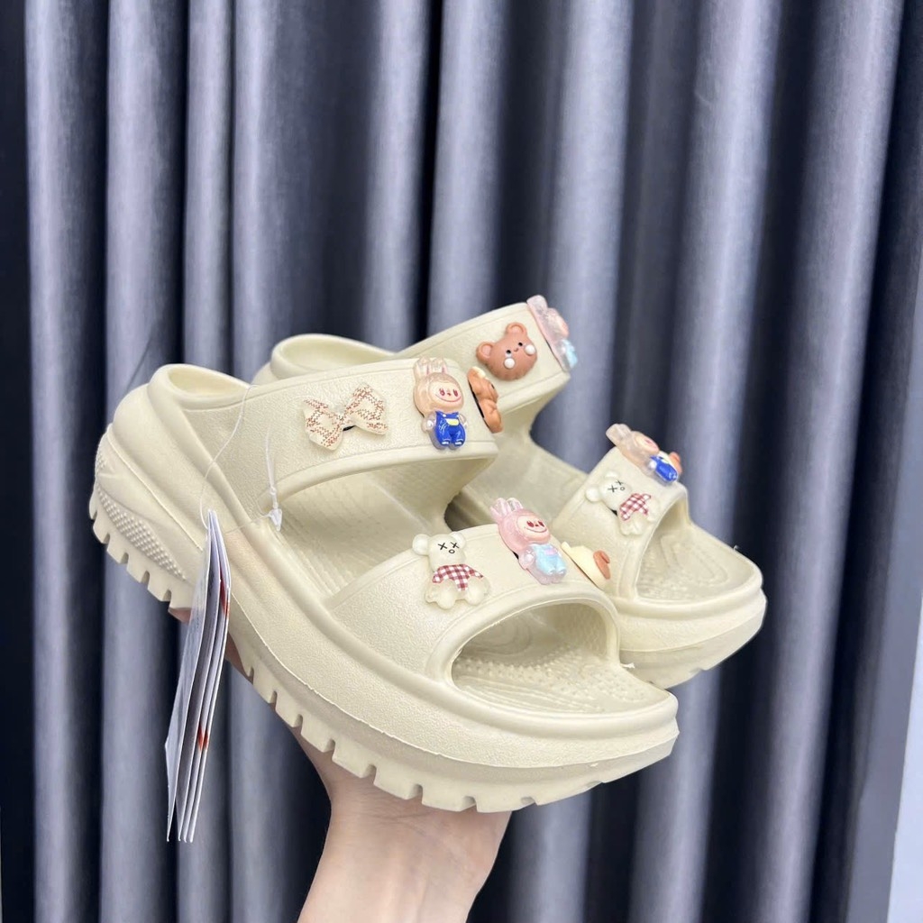 GIÀY DÉP - DÉP KÈM STICKER NỮ
