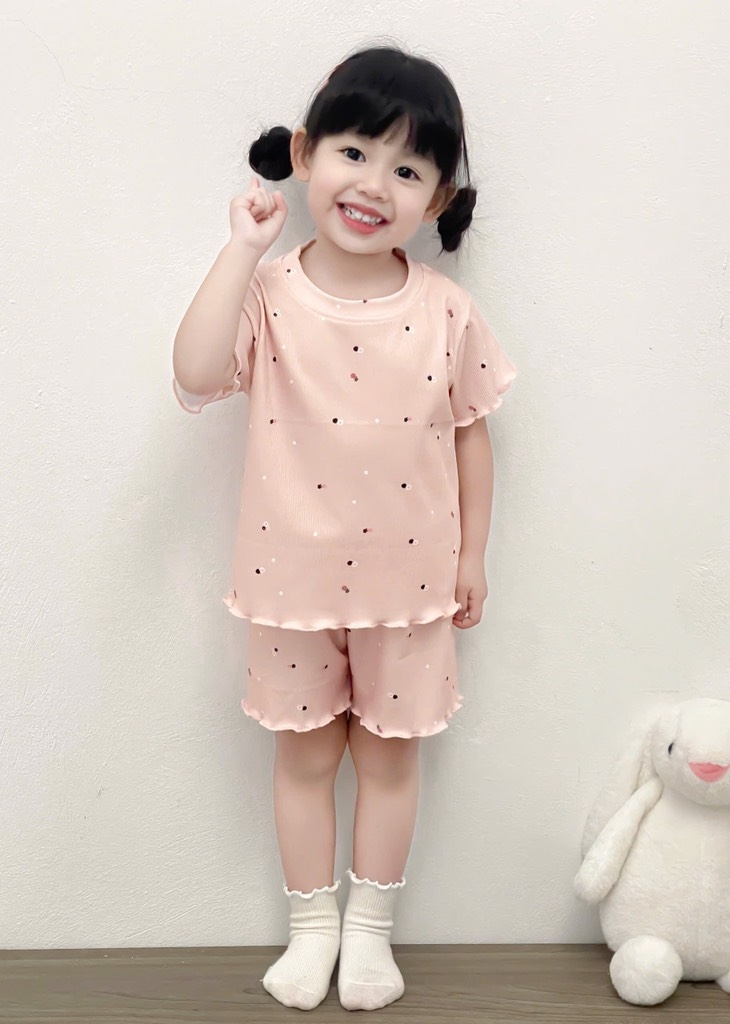 SET 3 BỘ HOA NHÍ HỒNG XANH TRẮNG BÉ GÁI(XẢ 139k)