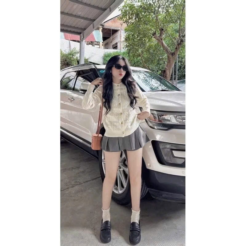 ĐỒ LÓT - SET 10 ĐÔI TẤT BÈO TRẮNG