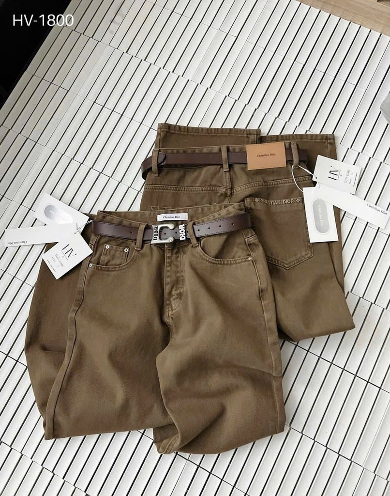 QUẦN JEANS NỮ NÂU XUÔNG NEW HÀNG ĐẸP SẴN (SALE 120k)