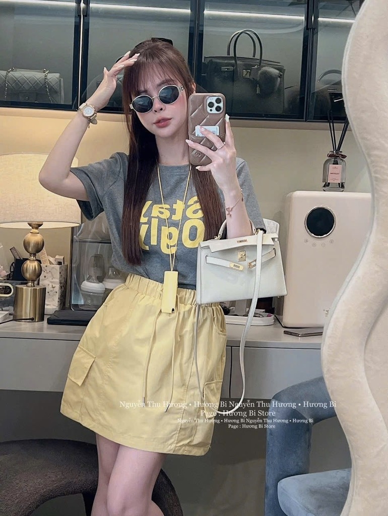 SET ÁO PHÔNG CV VÀNG NỮ