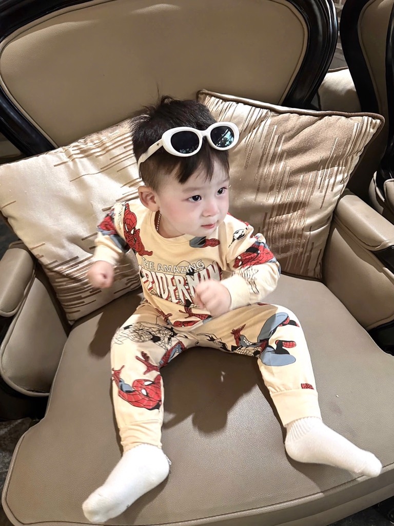 SET 2 BỘ NGỦ DÀI MARVEL SPIDER-MAN BE ĐỎ BÉ TRAI