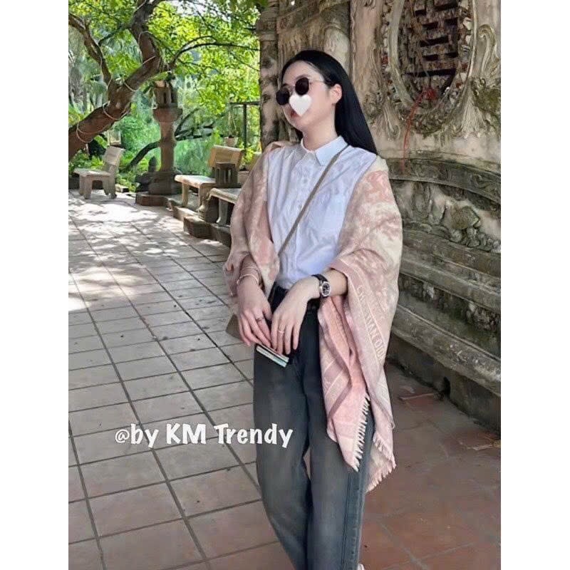 KHĂN MŨ - KHĂN QUÀNG CHRISTIAN DI.OR 2 MÀU